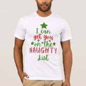 Weihnachtsbaum T-Shirt (Vorderseite)