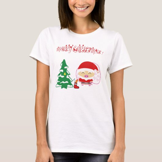Weihnachtsbaum T-Shirt (Vorderseite)