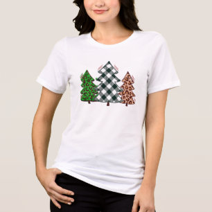 Weihnachtsbaum T - Shirt - farbenfroher Urlaub
