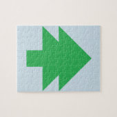 Weihnachtsbaum Tangram Puzzle (Horizontal)