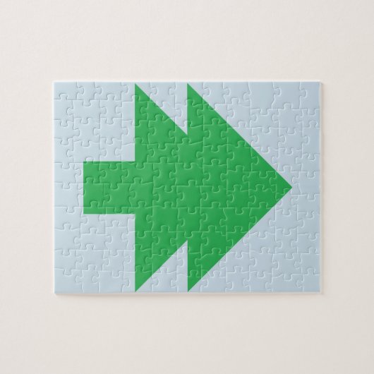 Weihnachtsbaum Tangram Puzzle (Horizontal)