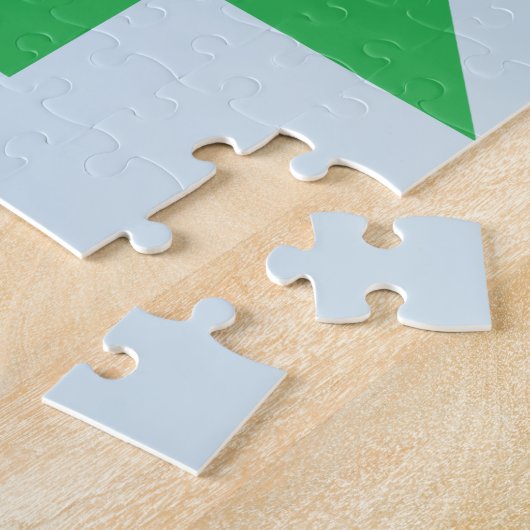 Weihnachtsbaum Tangram Puzzle (Seite)