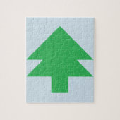 Weihnachtsbaum Tangram Puzzle (Vertikal)