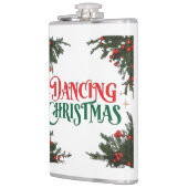 Weihnachtsbaum - Tanzweihnachtsmann Flachmann (Links)