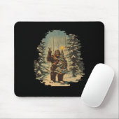 Weihnachtsbaum Tarot Xmas Sasquatch Mousepad (Mit Mouse)