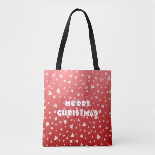 Weihnachtsbaum Tasche (Vorderseite)