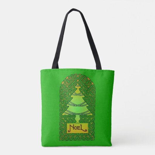 Weihnachtsbaum Tasche (Rückseite)