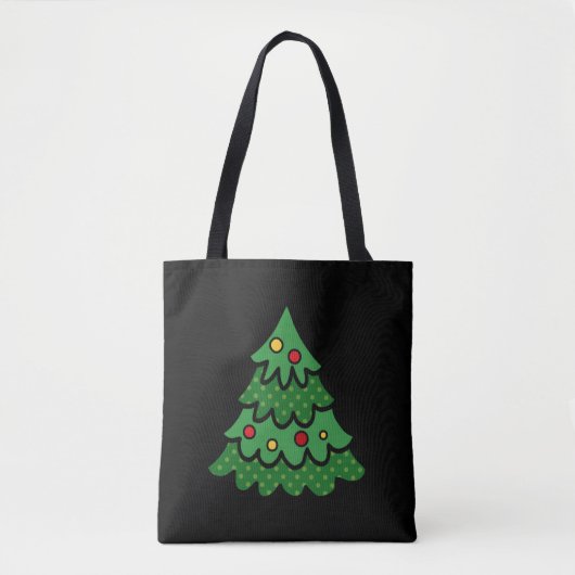 Weihnachtsbaum Tasche (Vorderseite)