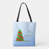 Weihnachtsbaum Tasche (Rückseite)