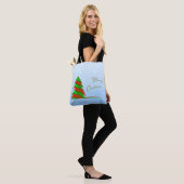 Weihnachtsbaum Tasche (Am Model)
