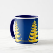 Weihnachtsbaum Tasse (Vorderseite Links)