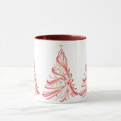 Weihnachtsbaum Tasse (Zentrum)