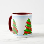 Weihnachtsbaum Tasse (Vorderseite Links)
