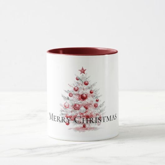 Weihnachtsbaum Tasse (Zentrum)
