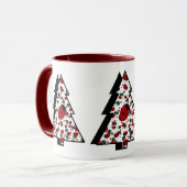 Weihnachtsbaum Tasse (Vorderseite Links)