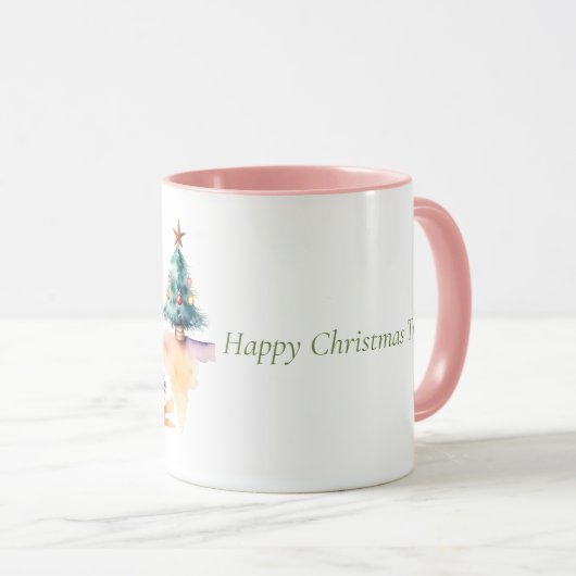 Weihnachtsbaum Tasse (VorderseiteRechts)