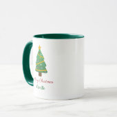 Weihnachtsbaum Tasse (Vorderseite Links)