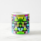 Weihnachtsbaum Tasse aus festem Glas (Mittel)