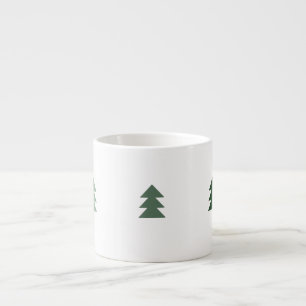 Weihnachtsbaum-Tasse (grün) Espressotasse