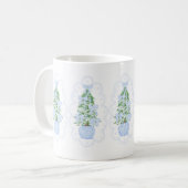 Weihnachtsbaum-Tasse im Grandmillenniveau Kaffeetasse (Vorderseite Links)