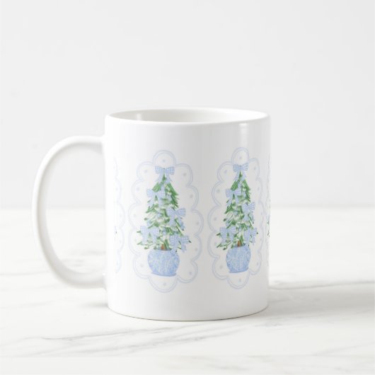 Weihnachtsbaum-Tasse im Grandmillenniveau Kaffeetasse (Links)