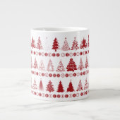 Weihnachtsbaum-Tasse Jumbo-Tasse (Vorderseite)
