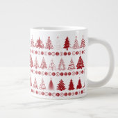 Weihnachtsbaum-Tasse Jumbo-Tasse (Rechts)