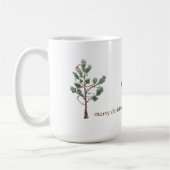 Weihnachtsbaum-Tasse Kaffeetasse (Links)