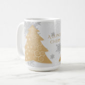 Weihnachtsbaum-Tasse Kaffeetasse (Vorderseite Links)