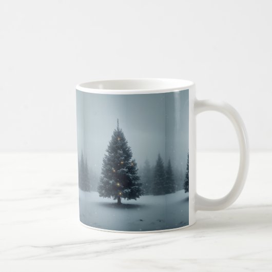 Weihnachtsbaum-Tasse Kaffeetasse (Rechts)