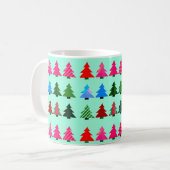 Weihnachtsbaum-Tasse Kaffeetasse (Vorderseite Links)