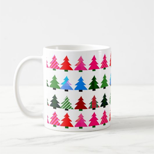 Weihnachtsbaum-Tasse Kaffeetasse (Links)