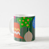 Weihnachtsbaum-Tasse Kaffeetasse (Vorderseite Links)