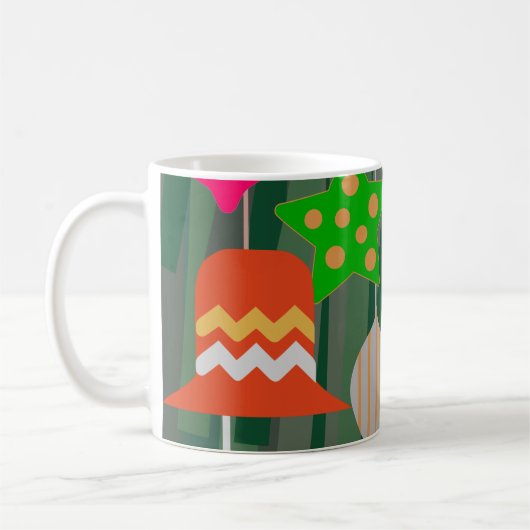 Weihnachtsbaum-Tasse Kaffeetasse (Links)