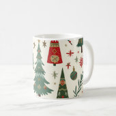 Weihnachtsbaum-Tasse Kaffeetasse (VorderseiteRechts)