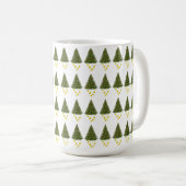 Weihnachtsbaum-Tasse Kaffeetasse (VorderseiteRechts)