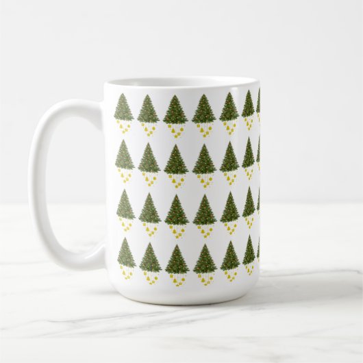 Weihnachtsbaum-Tasse Kaffeetasse (Links)