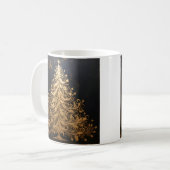 Weihnachtsbaum-Tasse Kaffeetasse (Vorderseite Links)