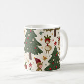 Weihnachtsbaum-Tasse Kaffeetasse (VorderseiteRechts)