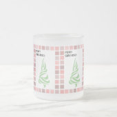 Weihnachtsbaum-Tasse Mattglastasse (Mittel)