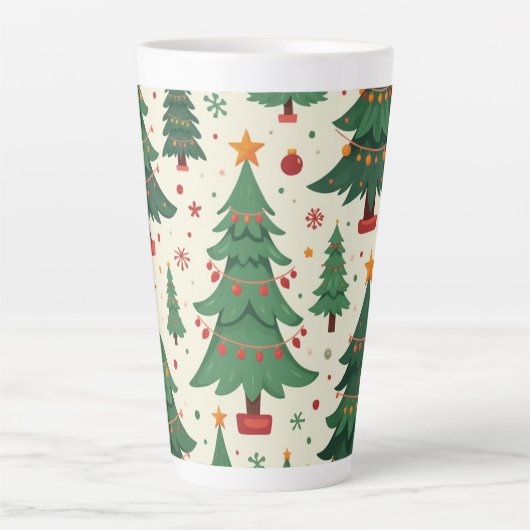 Weihnachtsbaum-Tasse Milchtasse (Vorderseite)