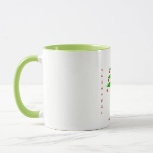 Weihnachtsbaum-Tasse Tasse (Links)