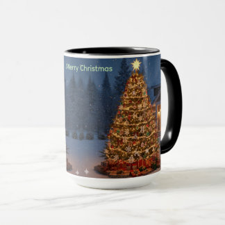 Weihnachtsbaum-Tasse Tasse