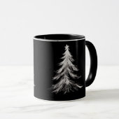 Weihnachtsbaum-Tasse Tasse (VorderseiteRechts)