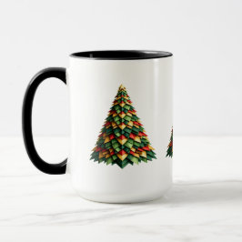 Weihnachtsbaum-Tasse Tasse