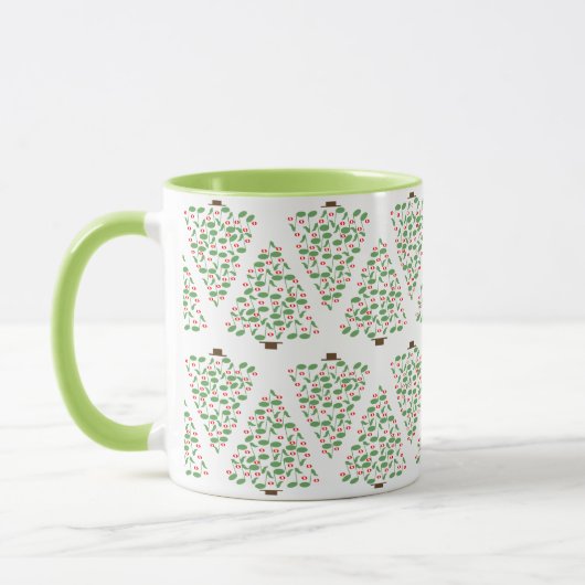 Weihnachtsbaum-Tasse Tasse (Links)