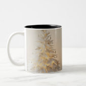 Weihnachtsbaum-Tasse Zweifarbige Tasse (Links)