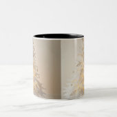 Weihnachtsbaum-Tasse Zweifarbige Tasse (Mittel)