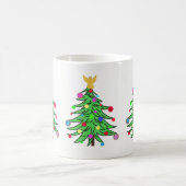 Weihnachtsbaum-Tassen-Gewohnheit Kaffeetasse (Mittel)
