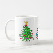 Weihnachtsbaum-Tassen-Gewohnheit Kaffeetasse (Links)